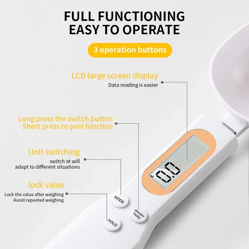 Digital Kitchen Measuring Spoon