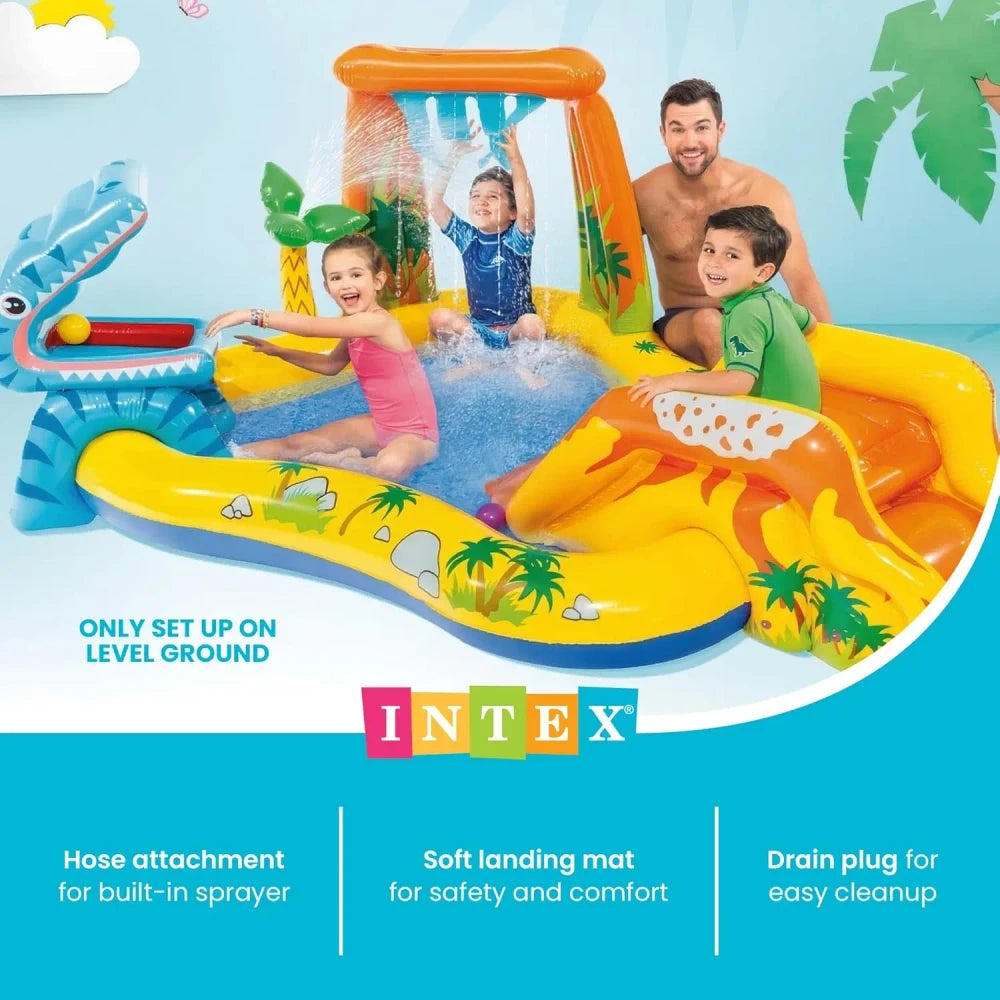 Inflatable Dinosaur Play Center