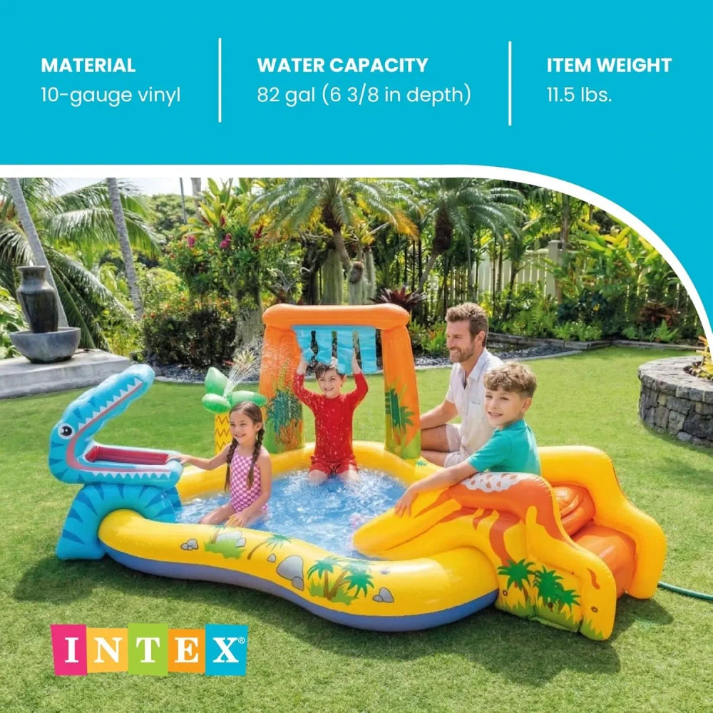 Inflatable Dinosaur Play Center