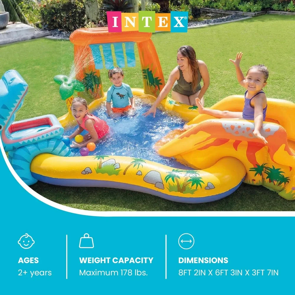 Inflatable Dinosaur Play Center